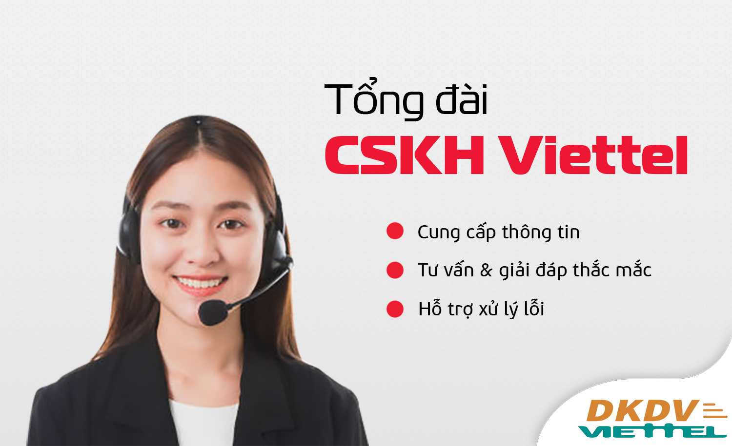Các số tổng đài chăm sóc khách hàng Viettel